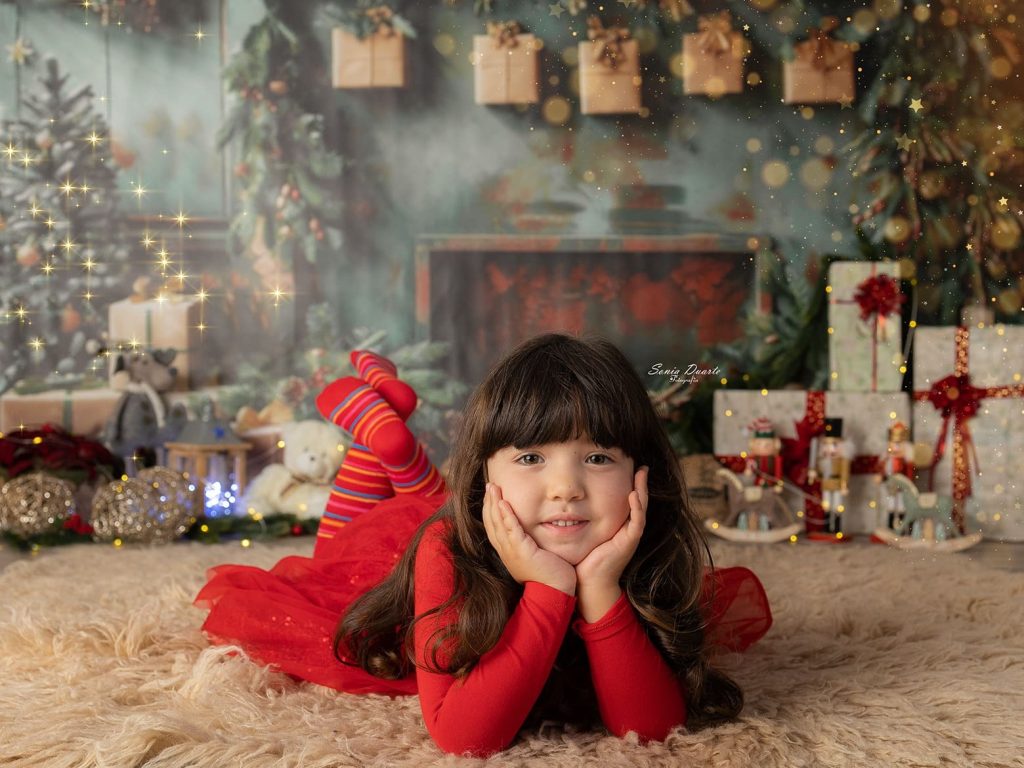 la sesión de fotos de navidad le planta cara al retrato IA-sdsfotografia-torrejon de ardoz
