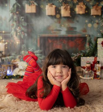 la sesión de fotos de navidad le planta cara al retrato IA-sdsfotografia-torrejon de ardoz
