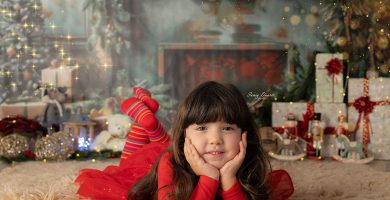 la sesión de fotos de navidad le planta cara al retrato IA-sdsfotografia-torrejon de ardoz