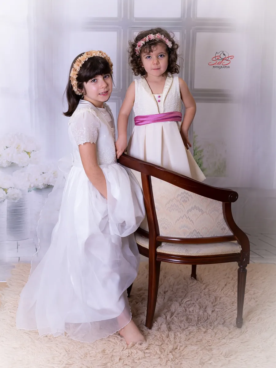 Fotografia de comunion de estudio en ajalvir